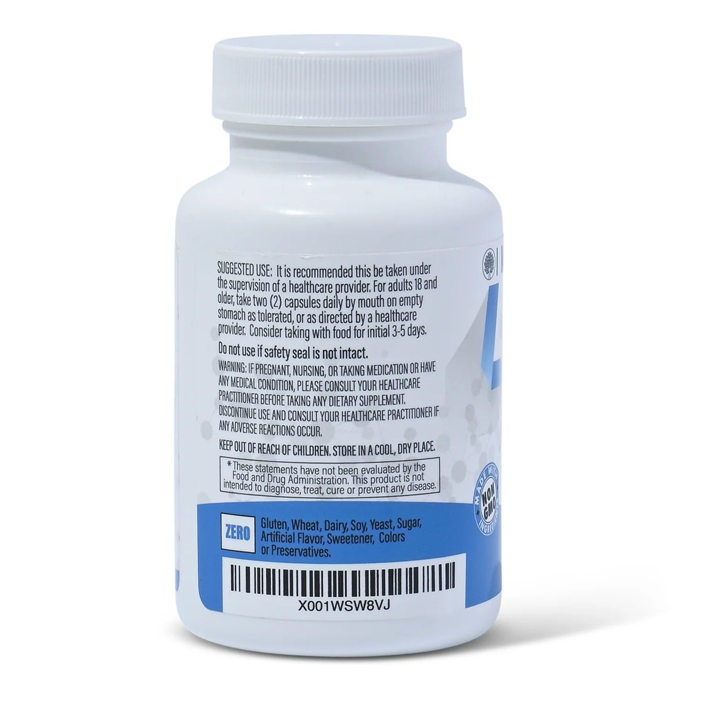 IMMUNOVITES Stabilized R-Alpha Lipoic Acid ((True)) 600mg per Serving [[High Potency & up to 40x Increased Absorption]] (Na R-ALA) (Na R-LA) (Na R-Lipoate) (1 Bottle)