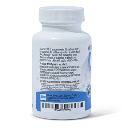 IMMUNOVITES Stabilized R-Alpha Lipoic Acid ((True)) 600mg per Serving [[High Potency & up to 40x Increased Absorption]] (Na R-ALA) (Na R-LA) (Na R-Lipoate) (1 Bottle)